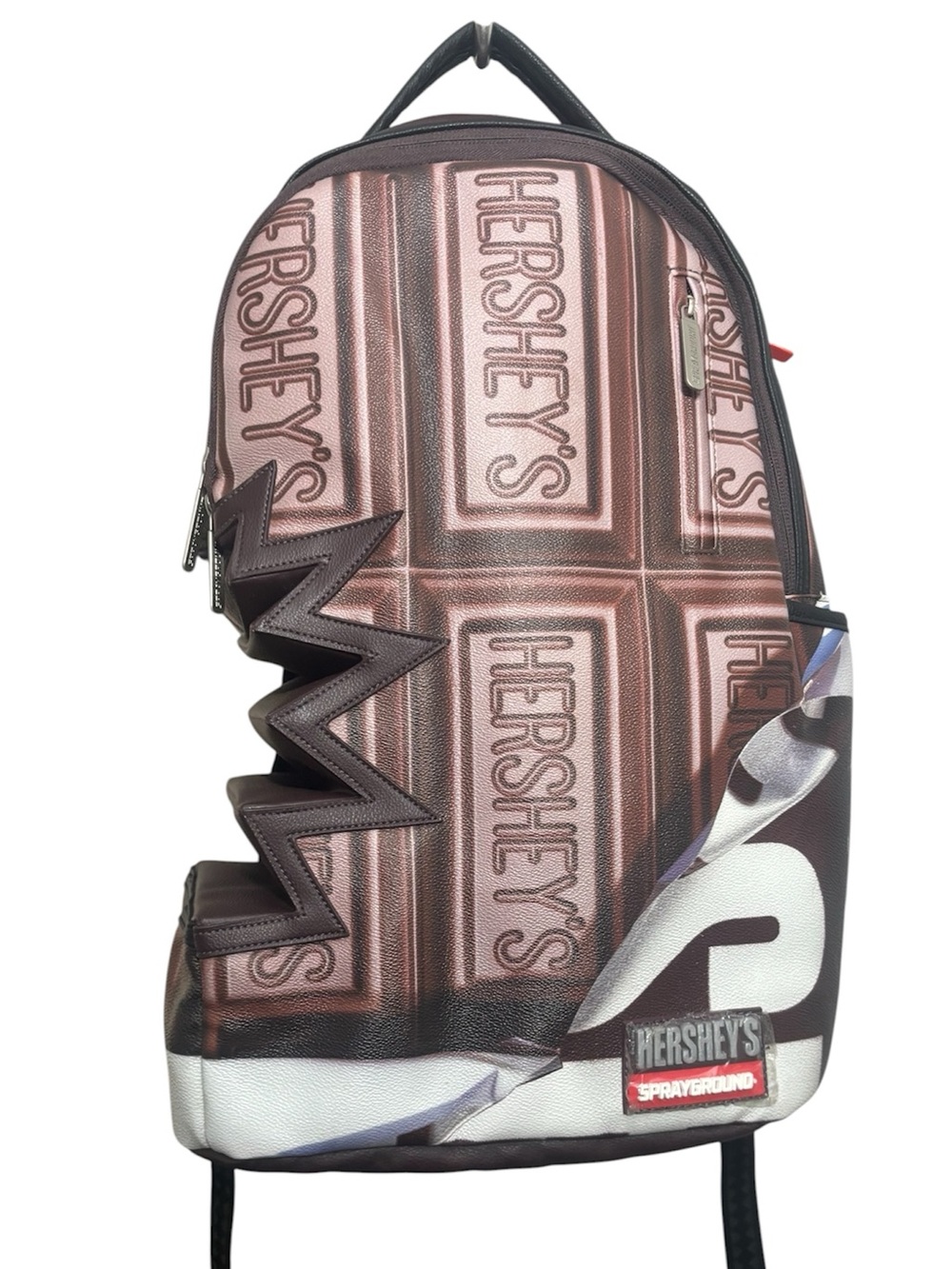 NWT Sprayground Hershey’s Shark Bite Backpack- Limited Edition- Brown